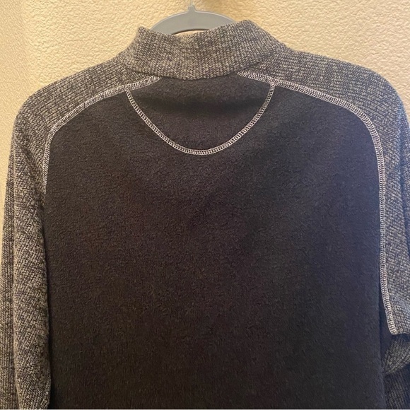 KUHL Men Brown Earthy Color Alpaca Fleece Full Zip Sweater Jacket Size Medium - Picture 5 of 8